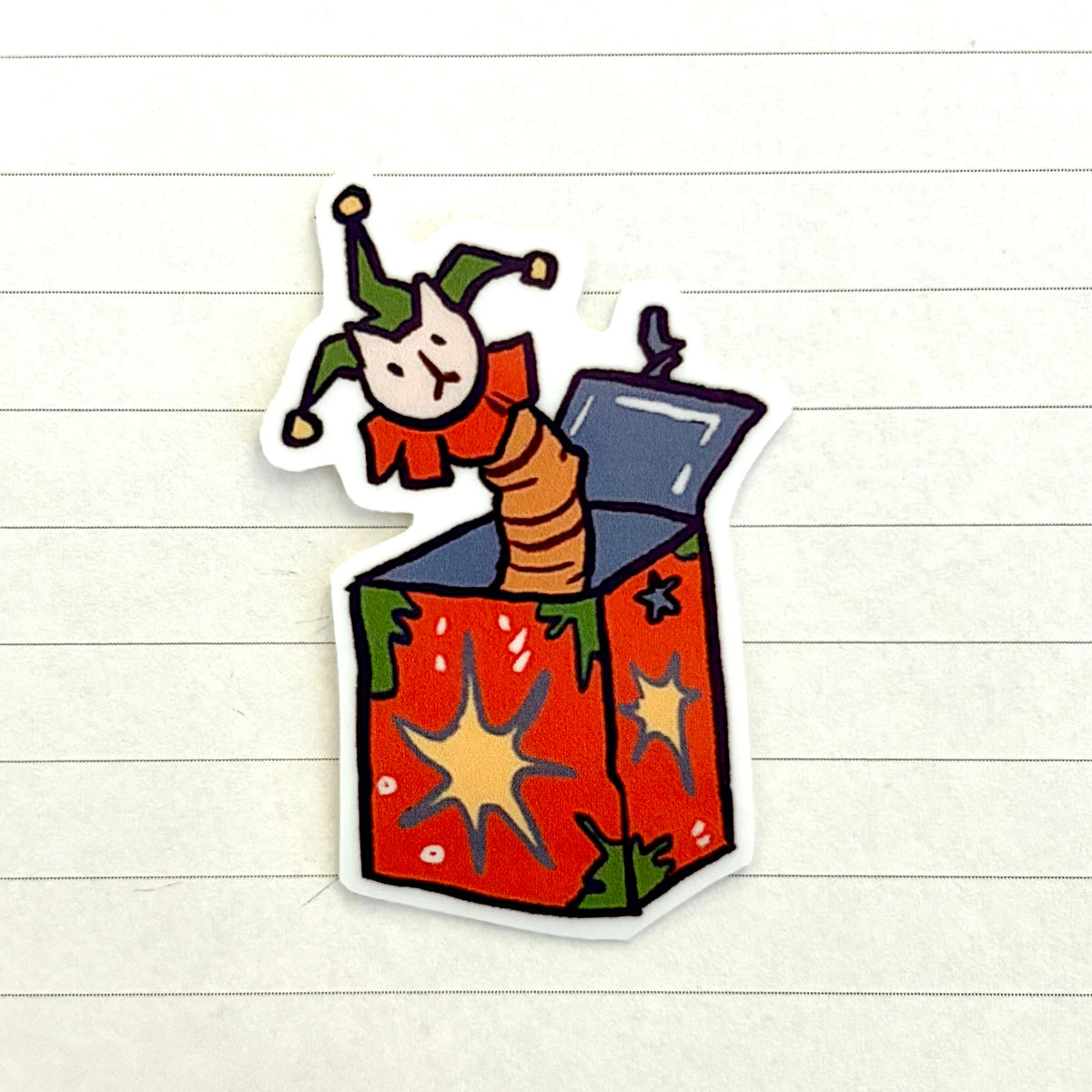 WEIRD AND WONDERFUL - jack in a box cat