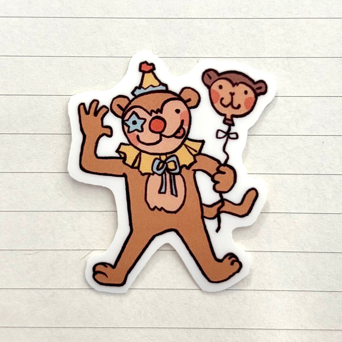 MONKEY COLLECTION - clown monkey