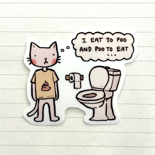 CAT COLLECTION - toilet crisis