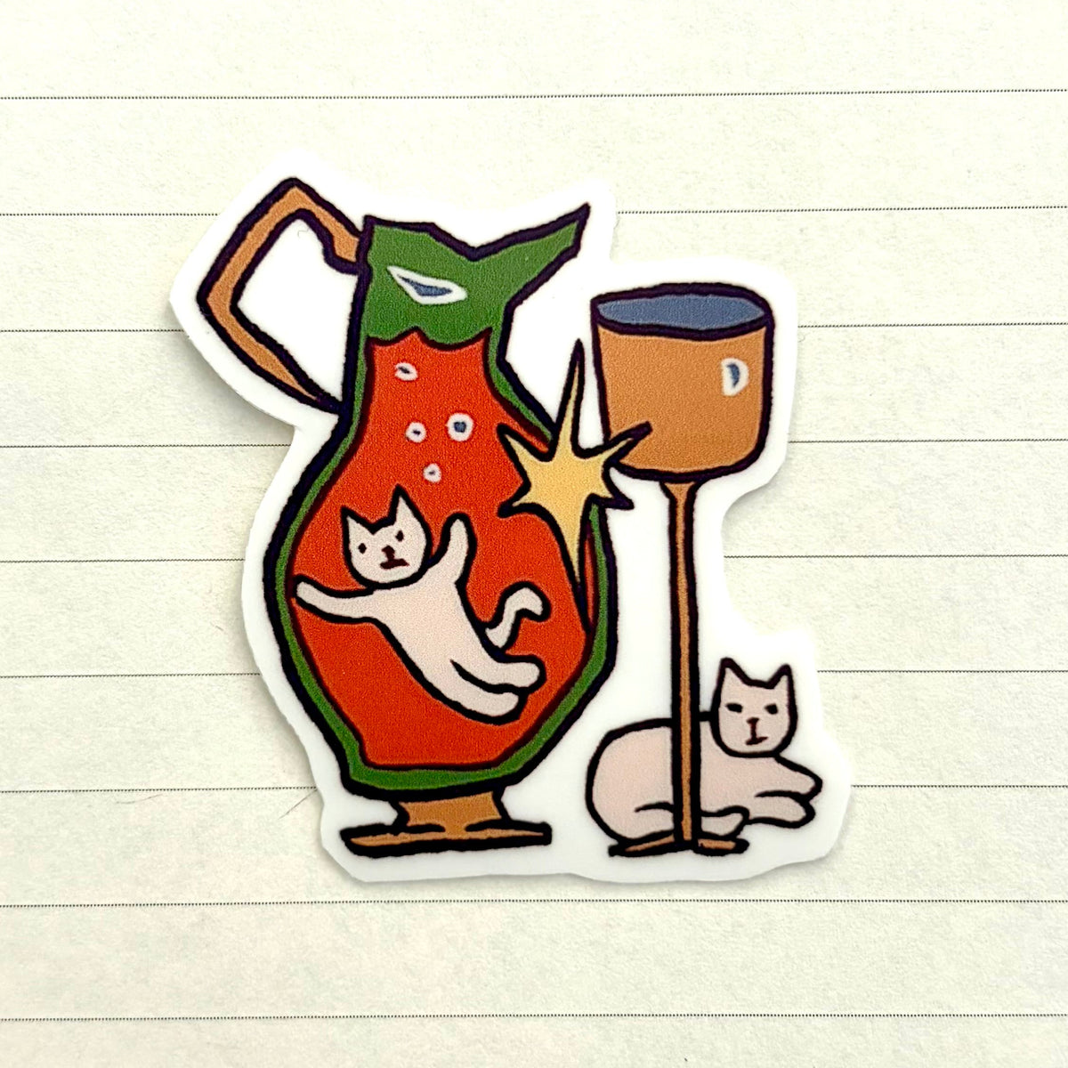 WEIRD AND WONDERFUL - glass cats