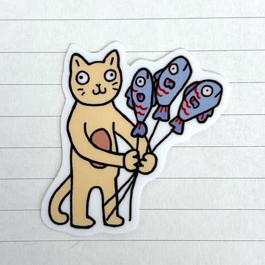 A DAY FOR FISHING - fish sticks!
