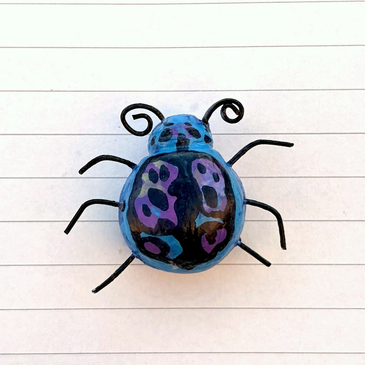 GARDEN BUGS - dark blue