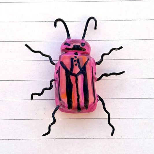 GARDEN BUGS - hot pink