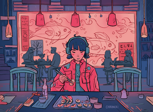 Music In A Sushi Restaurant